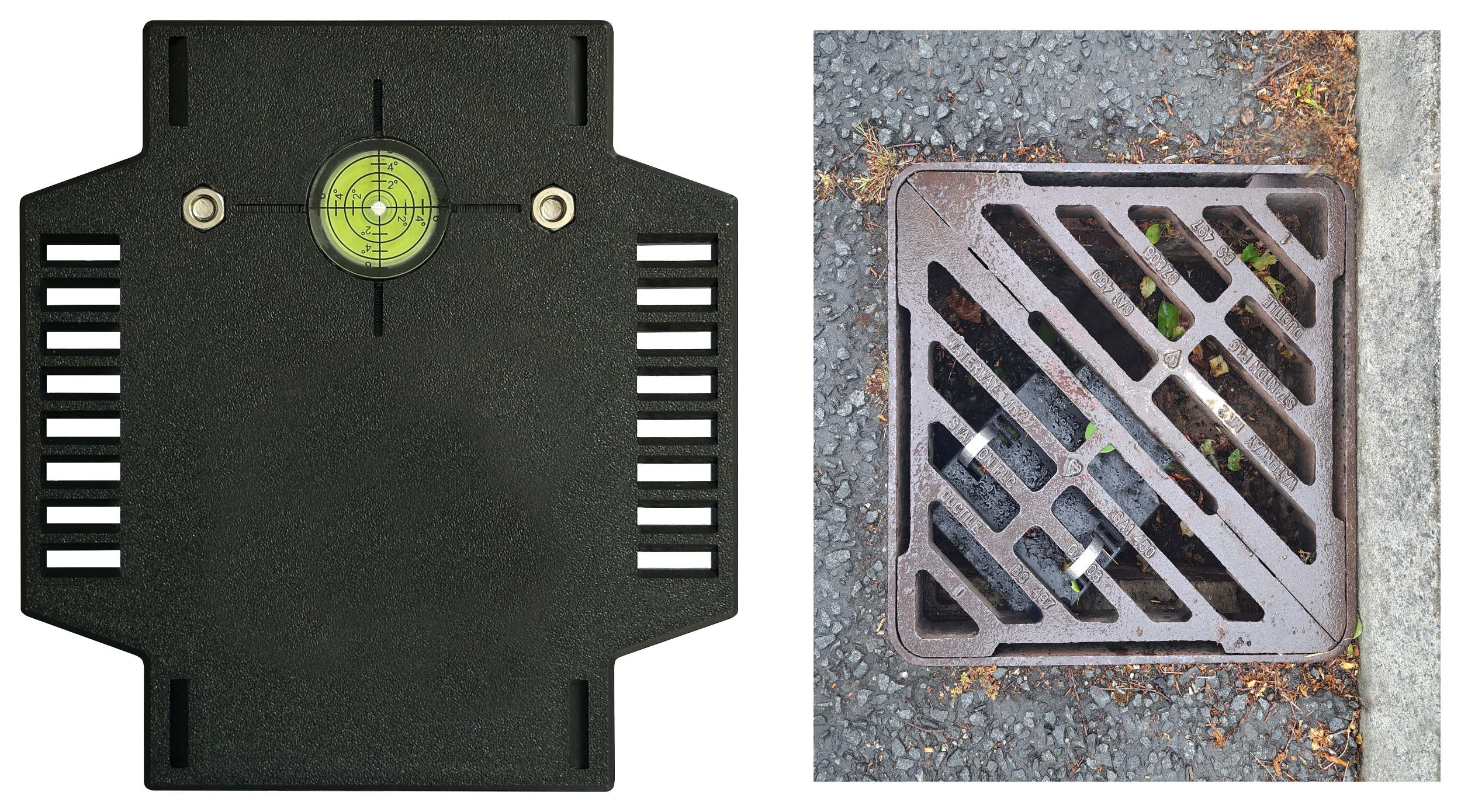 Image of floodalert_gulley_sensor_spirit_level_and_drain.png