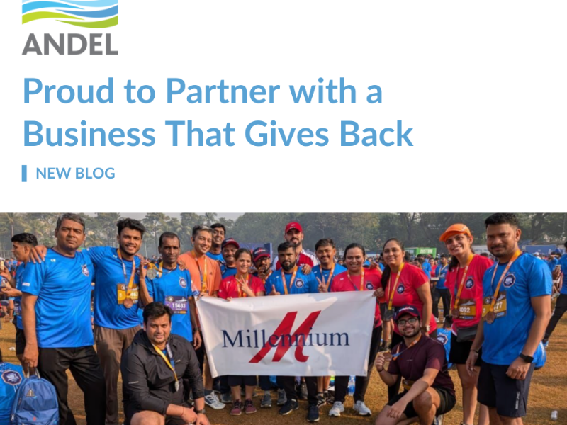 Proud to Partner with a Business That Gives Back