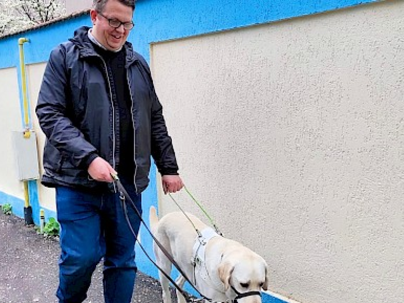 Yorkshire manufacturer sponsors Romanian guide dog