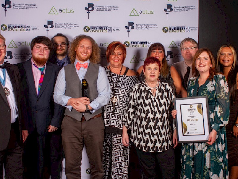 Andel scoops Sustainability Award at Barnsley and Rotherham Business Awards 2023